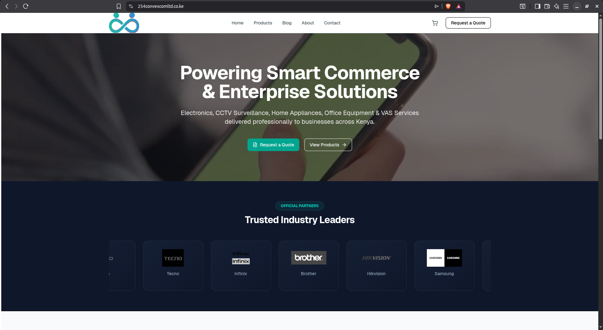 Ecommerce  screenshot